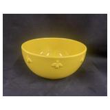 Vintage Yellow Mixing Bowl