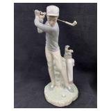 11 in. Lladro "Golfer" with Club