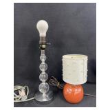 (2) Small Table Lamps