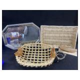 Fruit Holder & Metal Tray