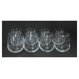 (8) 20oz Crystal Wine Glasses