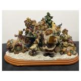 The Boyds Bears Christmas Sleigh Collection