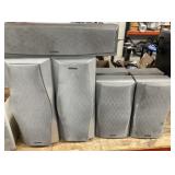 (7) Piece Onkyo Speakers + Sub Woofer