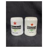 (2) Ceramarte, Heineken Steins