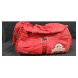 Large Red Rolling Duffle Bag w/Contents (Men