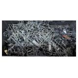 Large Bin Of Peg Board Hooks