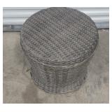 Wicker "Table" w/Storage