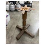 Metal table bottom 29in H