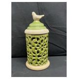Green Ceramic Candleholder