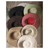 (8) Ladies Sun Hats