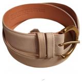 Small White Coach Belt