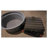 Bucket and 2 Tool Cases