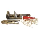 Small Vise, Engraver & Vise Grips