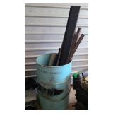 Scrap Metal in Drum