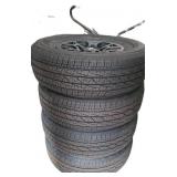 (4) P245/75R15 - Only 50 miles on them