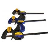 (3) Quick-Grip Mini Bar Clamps