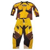 Thor MX Yellow and Brown Youth Racing Gear