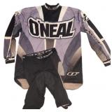 Grey, Black, and White O