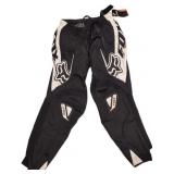 NWT Black and White Fox Racing Pants