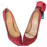7.5 Colin Stewart Satin Pumps