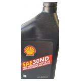 (6) Shell SAE 30ND Motor Oil