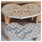 Home Sweet Home Bunny Step Stool