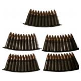 50 rounds of 762 x 39 on stripper clips