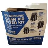 Sub-Micronic Clean Air Filter Kit