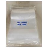 (4) Bags of 6x6 Resealable Bags