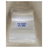 (4) Bags of 6x6 Resealable Bags