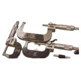 (3) Digital Micrometers