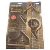 CenTech 12" Combination Square Set