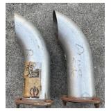 Exhaust Pair 4in
