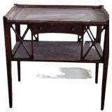 Vintage Wood Console Table