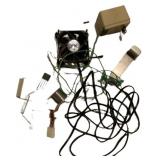 Computer Wires parts a fan and Solder