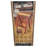 HirsH Iron Horse Folding Sawhorse