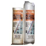 (2) Rolls 4mil Thick Plastic Sheeting