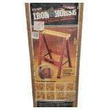HirsH Iron Horse Folding Sawhorse