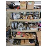 48x18.5x72in Garage Shelf