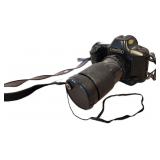 Canon T90 Camera w/ Tamron Aspherical Lens