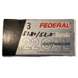 Federal classic 22 Long rifle high velocity 50