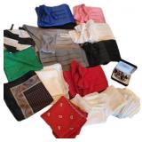 (7) Cummerbunds with 6 Matching Bowties, Hankies,