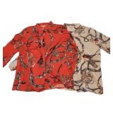 (2) Size Small Fashion Blouses