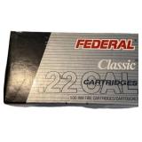 500 rounds of federal classic 22 Long rifle high