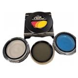 (3) 52mm Colored Lens & 52mm Lens Adapter