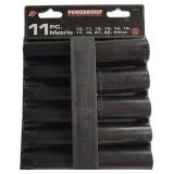 11pc Metric Sockets