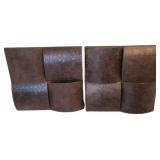 (2) Metal Wall Decor