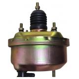 Single diaphragm power break booster