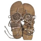 Montego Bay Club Size 7.5 Strappy Sandals