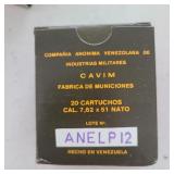 20rd 7.62x51 Nato Venezuela